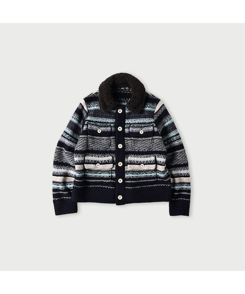 45R（フォーティファイブアール）の「ダカーポフェアアイルのブルゾン