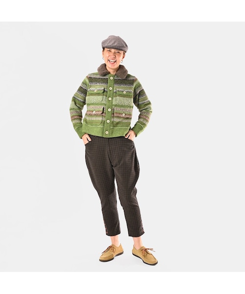 45R（フォーティファイブアール）の「ダカーポフェアアイルのブルゾン