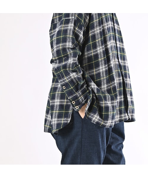 45R（フォーティファイブアール）の「二重織のビッグシャツ（）」 - WEAR