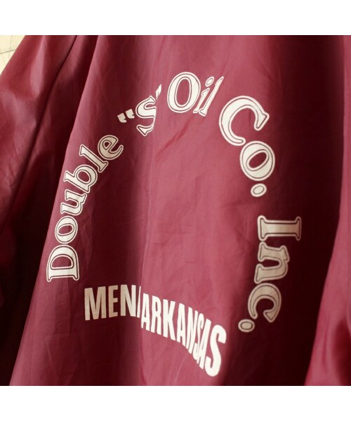 の「70s 80s USA製 AUBURN ナイロン コーチ ジャケット メンズL