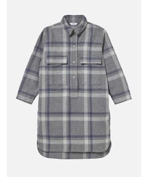 AIGLE | ウールチェックシャツドレス / シャツワンピース(シャツワンピース)