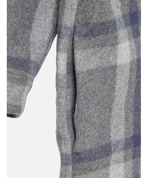 AIGLE（エーグル）の「ウールチェックシャツドレス / シャツワンピース（シャツワンピース・レディース・ミュラーユ チェック (003)・XS/S/M）」の5枚目の写真