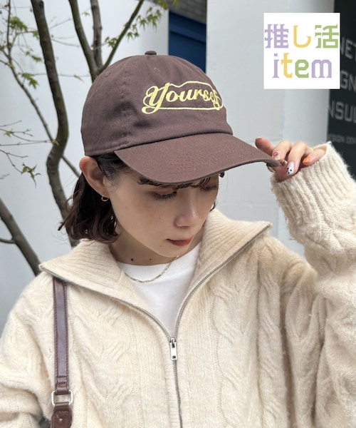 DISCOAT(ディスコート)の「【推し活対応◎】アソート刺繍キャップ(キャップ・レディース・レッド/ブルー/ブラウン・FREE)」の2枚目の写真