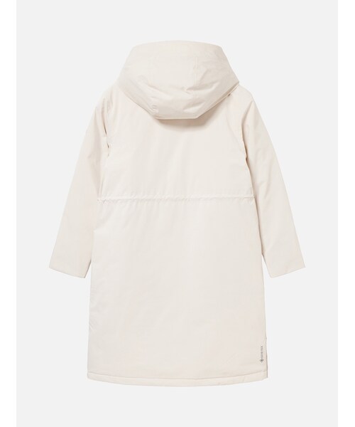 PRIMALOFTダウン GORE-TEX ゴアテックス 防水 透湿 防風 インサレーションフーデッドロングダウンジャケット / パファージャケット