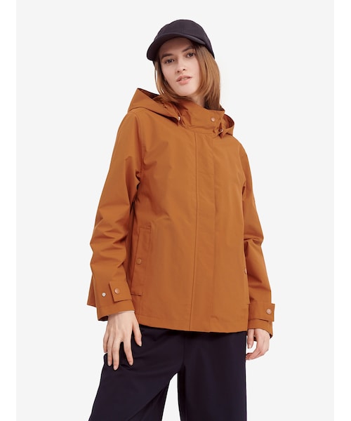 AIGLE（エーグル）上質なウールフリースを使用したジップベスト　“トリコロールライン”　㈱ラコステジャパン GORE－TEX ゴアテックス 撥水 2レイヤー フーデッド