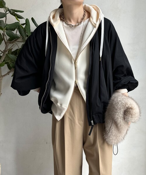 DouDou（ドゥドゥ）の「ボリュームブルゾン（）」 - WEAR