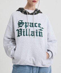 ALAND（エーランド）の「HOODHOOD／Space チェックフード（ウラケ）（その他）」