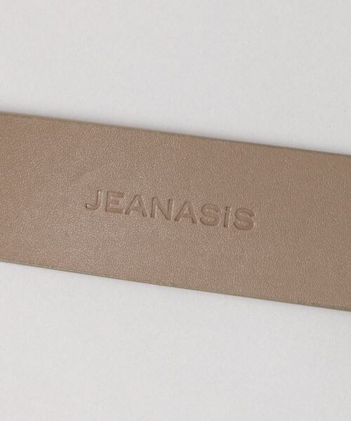 JEANASIS（ジーナシス）の「ヘンケイバックルベルト（ファッション雑貨・レディース・ブラック(09)/ベージュ(50)・FREE）」の9枚目の写真