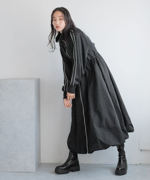 ビビィ bibiy TULIP DRAPED TOP pink