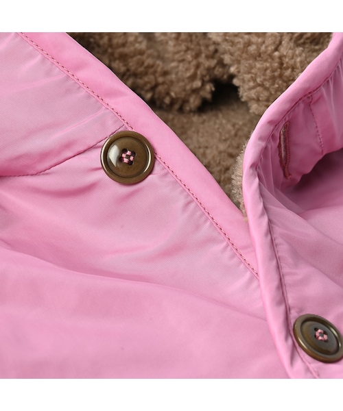 45R（フォーティファイブアール）の「厚ナイロン×ボアの908フード