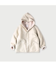 45R（フォーティファイブアール）の「厚ナイロン×ボアの908フード