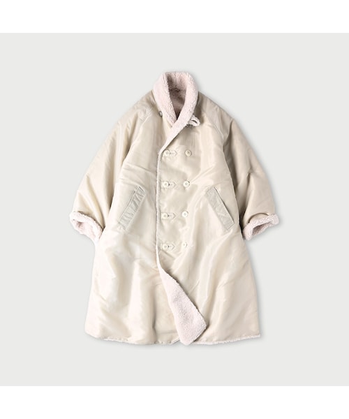 45R（フォーティファイブアール）の「厚ナイロン×ボアの908ショール