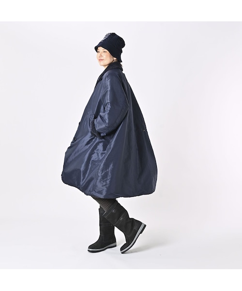 45R（フォーティファイブアール）の「厚ナイロン×ボアの908ショール