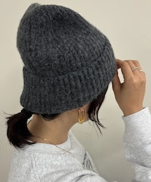 SHENERY | リブニットキャップ(ニットキャップ/ビーニー)