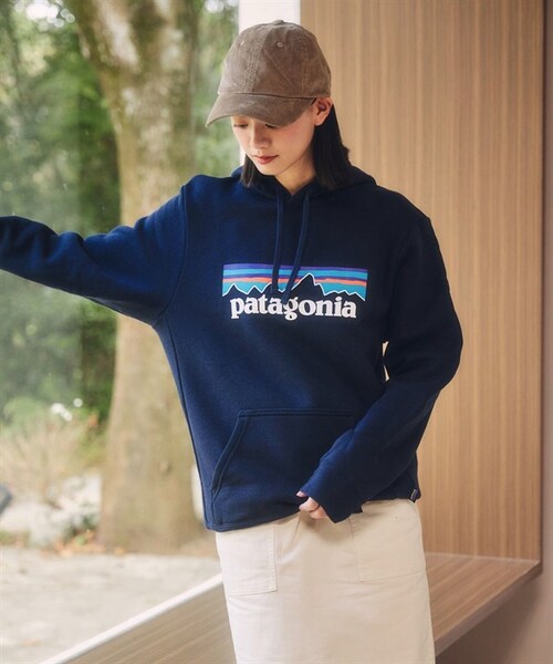 patagonia(パタゴニア)の「Patagonia / P-6 Logo Uprisal 連帽上衣(その他・レディース・白色BCW/綠色TPGN/藏青色NENA・白色BCW/綠色TPGN/藏青色NENA)」の18枚目の写真