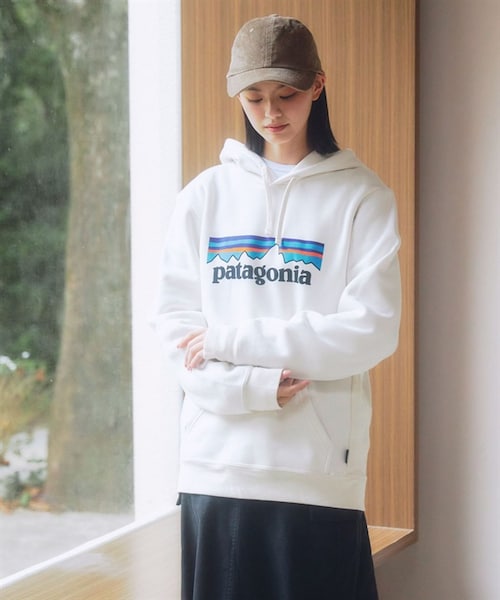 patagonia(パタゴニア)の「Patagonia / P-6 Logo Uprisal 連帽上衣(その他・レディース・白色BCW/綠色TPGN/藏青色NENA・白色BCW/綠色TPGN/藏青色NENA)」の10枚目の写真