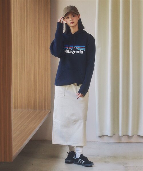 patagonia(パタゴニア)の「Patagonia / P-6 Logo Uprisal 連帽上衣(その他・レディース・白色BCW/綠色TPGN/藏青色NENA・白色BCW/綠色TPGN/藏青色NENA)」の19枚目の写真