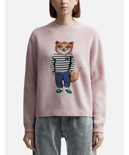 Maison Kitsune（メゾンキツネ）の「Dressed Fox Intarsia Jumper