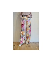 -- | キャンバスプリントベロアパンツ(その他パンツ)