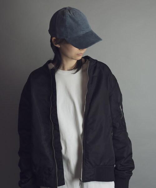 FUNGO TOKYO(ファンゴトウキョウ)の「CORDUROY CAP(キャップ・レディース・ブルー/ベージュ/ブラウン・one)」の11枚目の写真