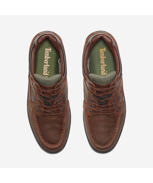 Timberland（ティンバーランド）の「HERITAGE MID GORE-TEX LEATHER - BROWN/BLACK - THE GREAT DIVIDE（その他・メンズ・other・4 (UK)/5 (UK)/6 (UK)/7 (UK)/8 (UK)/9 (UK)/10 (UK)/11 (UK)/12 (UK)）」の2枚目の写真