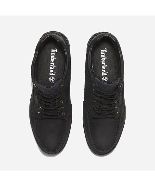 Timberland(ティンバーランド)の「HERITAGE MID GORE-TEX LEATHER - BLACK/BLACK - THE GREAT DIVIDE(その他・メンズ・other・4 (UK)/5 (UK)/6 (UK)/7 (UK)/8 (UK)/9 (UK)/10 (UK)/11 (UK)/12 (UK))」の2枚目の写真