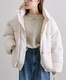 値下げ⭐︎PUAL CE CIN ピュアルセシン ダウン フレンチダックダウンサイドジップジャケット（ダウンジャケット