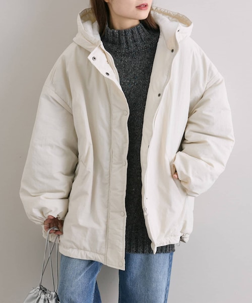 PUAL CE CIN（ピュアルセシン）の「中わたモンスターパーカー（ダウン