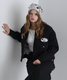 AVIREX（アヴィレックス）の「《AVIREX × UNIVERSAL OVERALL》WORK JACKET WOMAN / ワークジャケット / アヴィレックス（ジャケット/アウター）」