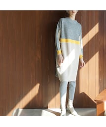 EN'DAY | EN'DAY　2WAYニットワンピース(ワンピース)