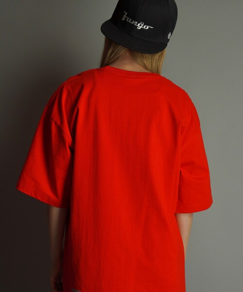 FUNGO TOKYO（ファンゴトウキョウ）の「平ツバロゴ刺繍CAP/BK×WH（キャップ・レディース・BK×WH・one）」の7枚目の写真