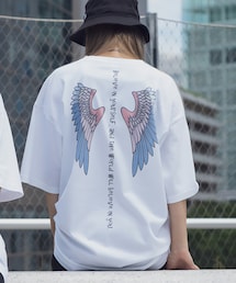 FUNGO TOKYO | WINGS バックプリント半袖Tシャツ(Tシャツ/カットソー)