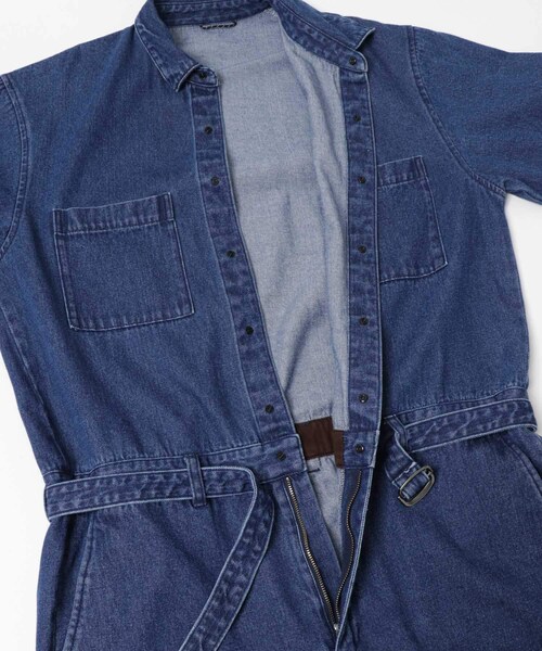 EKAL（エカル）の「デニムジャンプスーツ（つなぎ/オールインワン・メンズ・ブルー・One）」の11枚目の写真