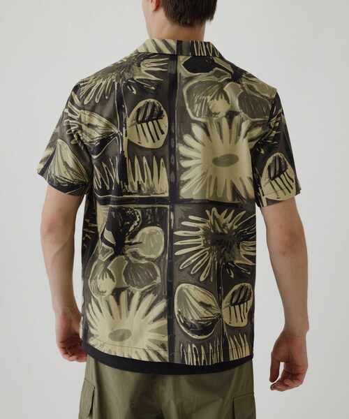 Saturdays NYC（サタデーズ ニューヨークシティ ）の「Summer Bloom Canty SS Shirt（シャツ/ブラウス・レディース・キナリ/サックス/クリーム・L/XL/M）」の13枚目の写真