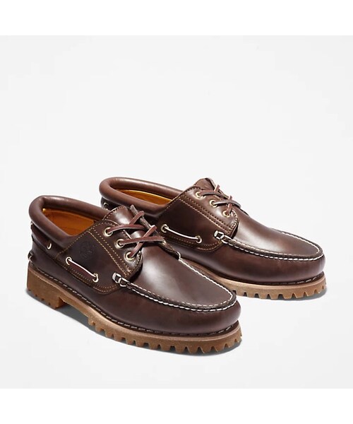 Timberland(ティンバーランド)の「AUTHENTIC 3-EYE LUG LEATHER - OG BROWN - THE GREAT DIVIDE(その他・メンズ・other・4 (UK)/5 (UK)/6 (UK)/7 (UK)/8 (UK)/9 (UK)/10 (UK)/11 (UK)/12 (UK))」の4枚目の写真