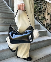 mystic | loti ファーポーチ付きホーボーBAG(バッグ)