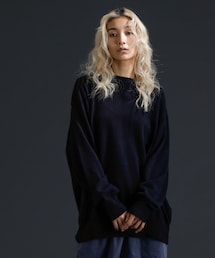 COLONY 2139 | 【paradigm】クルーネックリラックスフィットコットンニット(ニット/セーター)