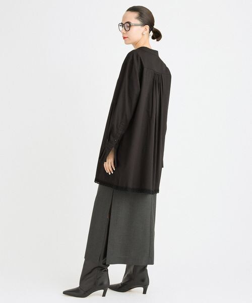 BABYLONE タックレイヤードチュニックブラウス 楽天市場】タック