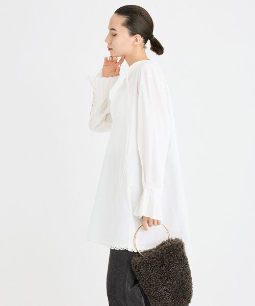 BABYLONE（バビロン）の「チュニックレースブラウス（）」 - WEAR