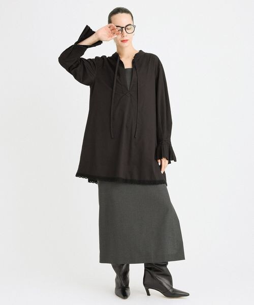 BABYLONE（バビロン）の「チュニックレースブラウス（）」 - WEAR