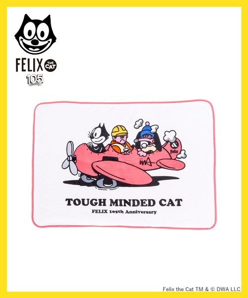 3coins（3coins）の「ブランケット：100×70cm／FELIX 105th