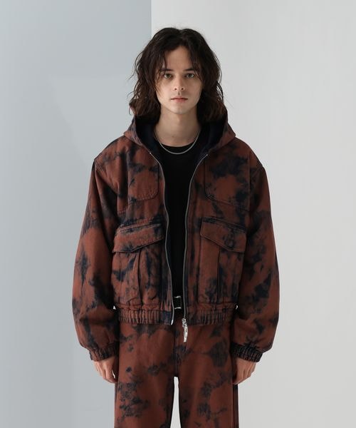 HARE（ハレ）の「デニムナカワタフードブルゾン（）」 - WEAR