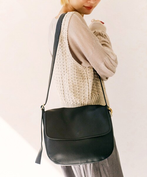 salut!（サリュ!）の「フェイクレザーショルダーバッグ（）」 - WEAR