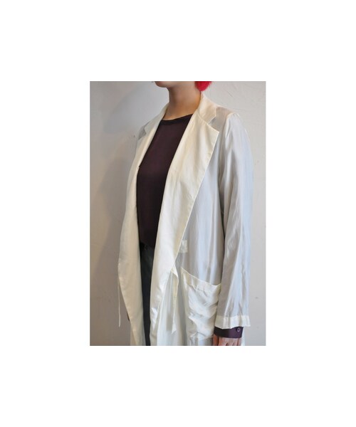 hippiness（ヒッピネス）の「カシュクールコート（その他アウター・レディース・グレー/パープル/ブラック/ベージュ/ホワイト・S.M）」の2枚目の写真