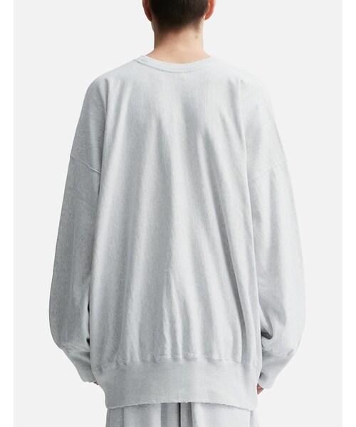 Reebok（リーボック）の「Reebok x Hed Mayner Crewneck Sweatshirt（その他・メンズ・Gray Melange・XS/S/M/L/XL）」の4枚目の写真