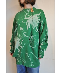 hippiness | ブリーチアウトブレーカーニットクラッシーズ(ニット/セーター)