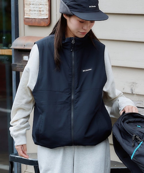 Columbiaナイロンベスト CIAOPANIC TIPY別注 Columbiaナイロンベスト CIAOPANIC TIPY別注