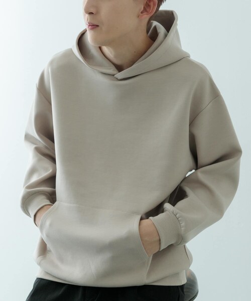 ITEMS URBANRESEARCH（アイテムズ アーバンリサーチ）の「ストレッチダンボール プルオーバーパーカー（パーカー・メンズ・BRN/BEG/BLK/YEL・M/L）」の22枚目の写真
