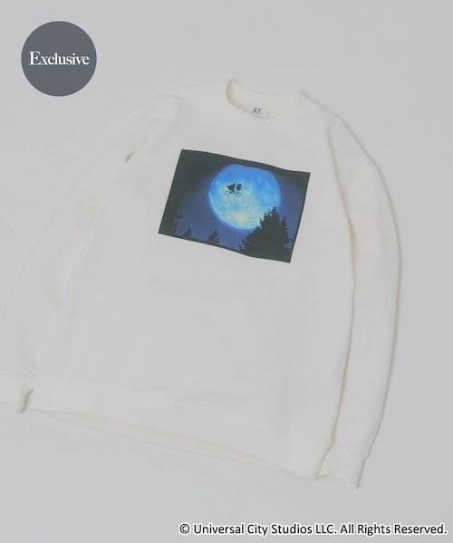 ITEMS URBANRESEARCH(アイテムズ アーバンリサーチ)の「『別注』UNIVERSAL MOVIEスウェット(スウェット・メンズ・CHUCKY WHT/CHUCKY BLK/PSYCHO WHT/PSYCHO BLK/ET WHT/ET BLK/JAWS WH/JAWS BLK・M/L)」の5枚目の写真