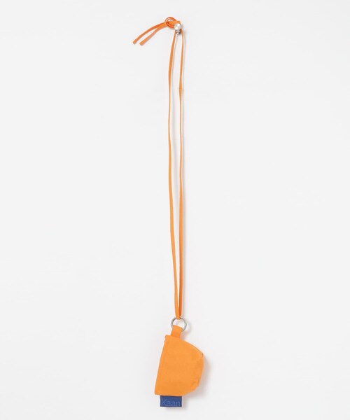 URBAN RESEARCH（アーバンリサーチ）の「Kaan　MINI LANYARD POUCH（ショルダーバッグ・メンズ・MOCHA/ORANGE/MARINE/LEMONGRASS/K.GREEN/COBALT/BLACK・FREE）」の9枚目の写真